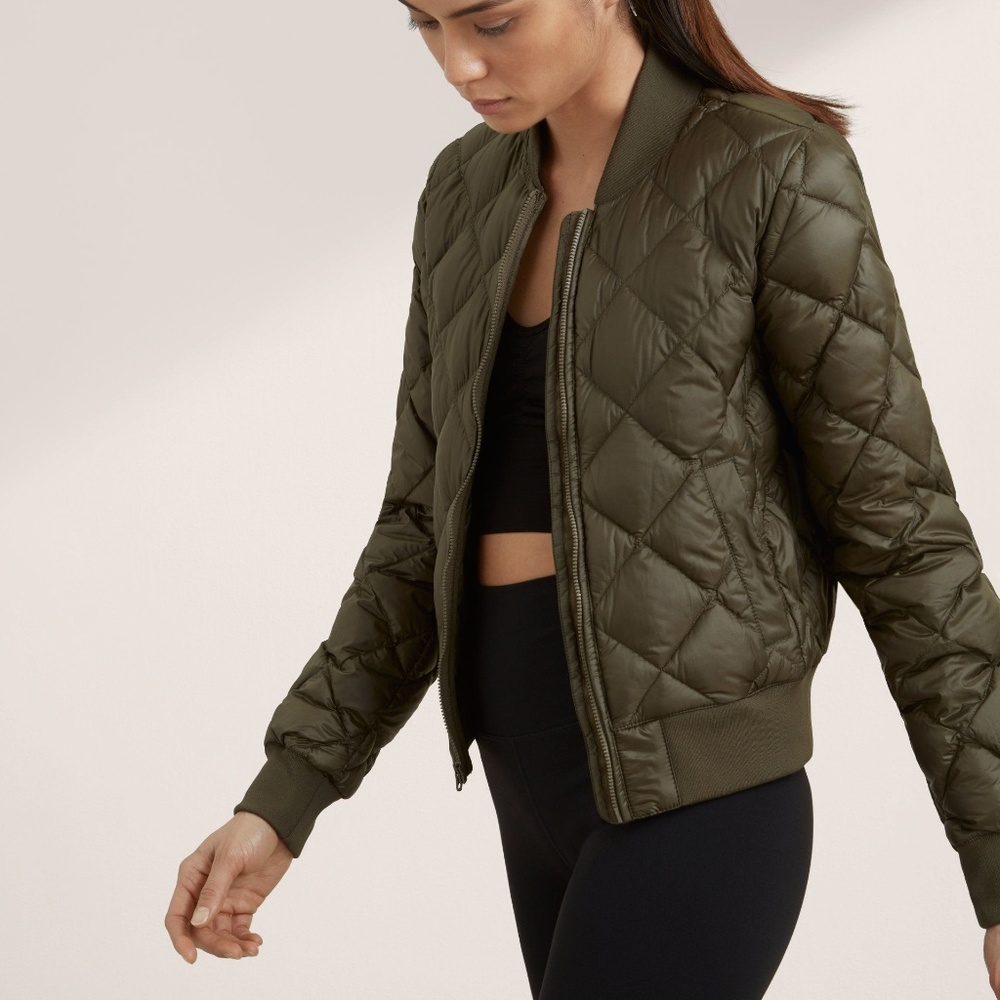 TNA League Jacket - Army Green